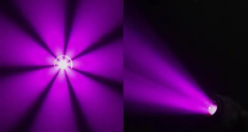 E-1x~ 10x 250 Вт led переносное потолочное освещение луч мыть зум светильник 8-Призма Постепенное включение dj вечерние устройство