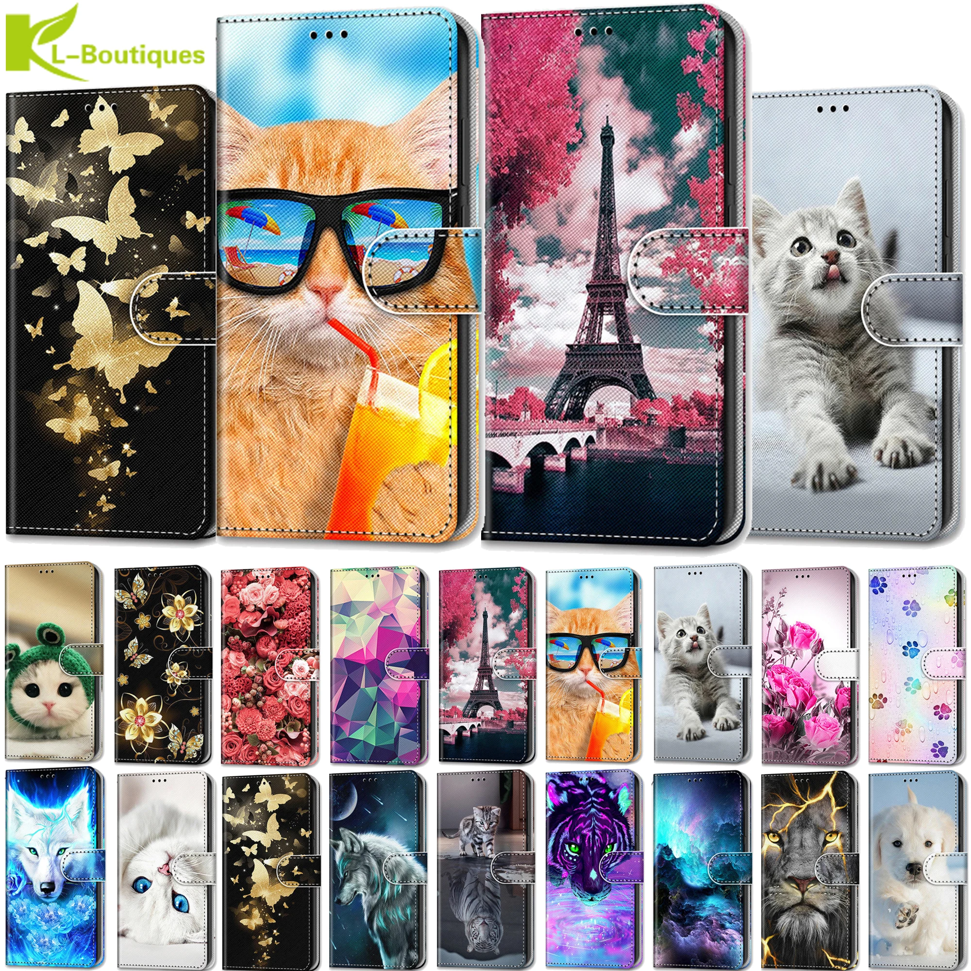 Кожаный чехол P40 Lite с откидной крышкой для Huawei Pro E чехлы-бумажники отделением карт