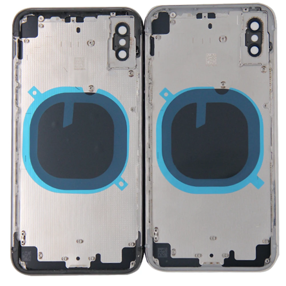 

Replacement Parts for iPhone X Battery Cover Rear Housing Case Middle Frame Chassis and Back Glass Cover for iPhone X 5.8