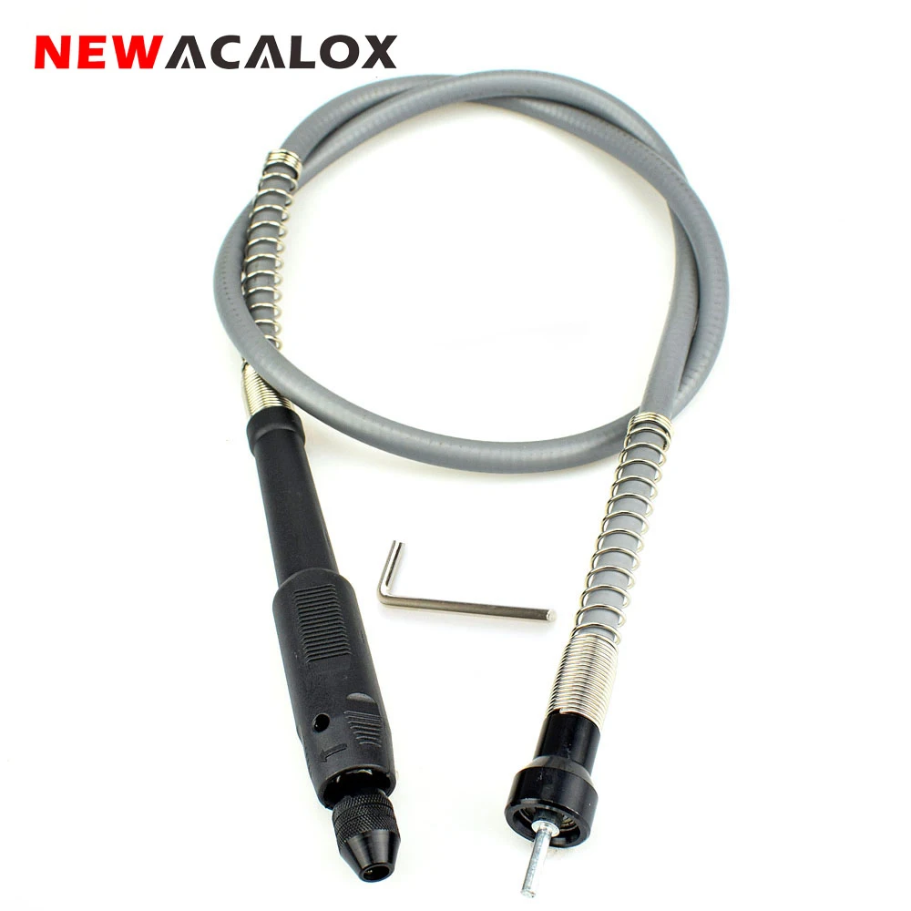 NEWACALOX 108 см * 2 Гибкий вал Dremel вращающийся инструмент шлифовальные инструменты для