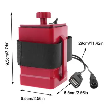 

DIY 4x 18650 26650 Li-ion Battery Box Storage Case USB 5V DC 16.8V Power Supply B85B