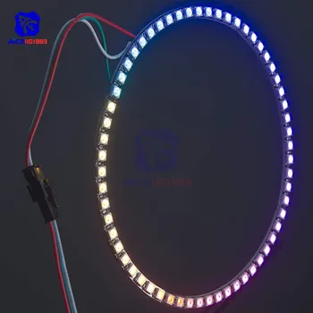 

diymore WS2812 5050 SMD RGB LED Ring Full Color 60 Bits RGB LED Strip Module Microcontroller with Integrated Driver for Arduino