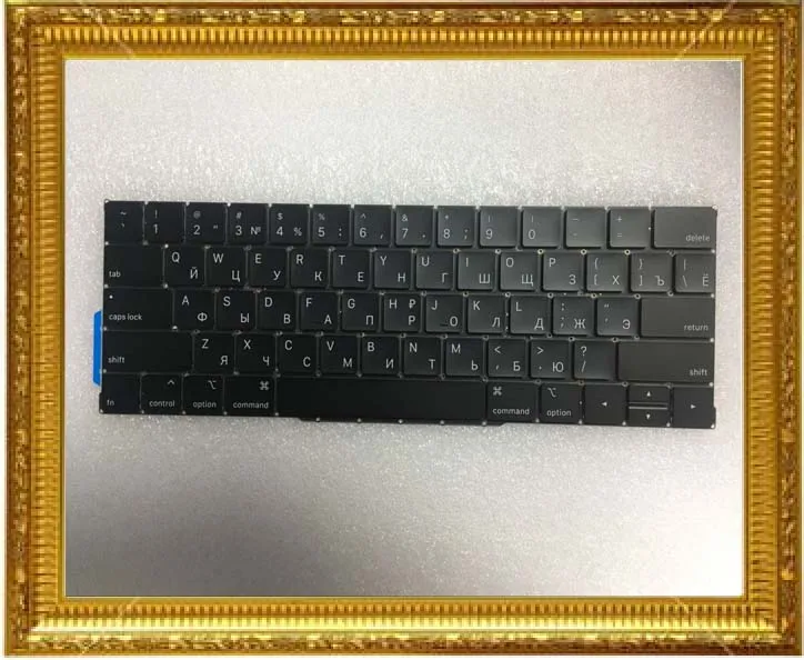 A2159 клавиатура для Apple MacBook Pro 1" retina A2159 клавиатура Русский Стандарт RU с маленькими клавишами ввода года