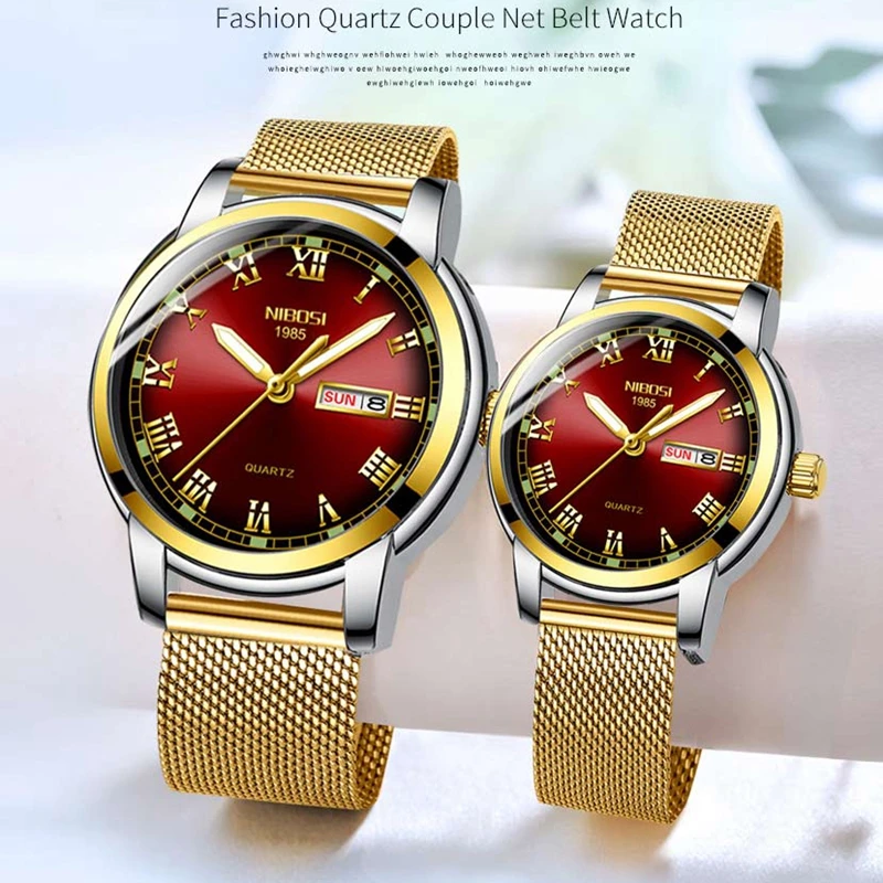 Золотые женские часы NIBOSI креативные стальные браслет Montre Femme|Женские