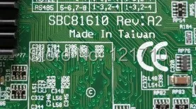 Доска промышленного оборудования SBC81610 REV. A2