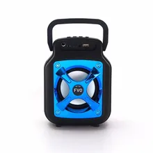 HYASIA, портативный беспроводной динамик, Bluetooth с громким динамиком, гарнитура, fm-радио, светодиодный динамик, AUX, поддержка TF, USB, флеш-накопитель