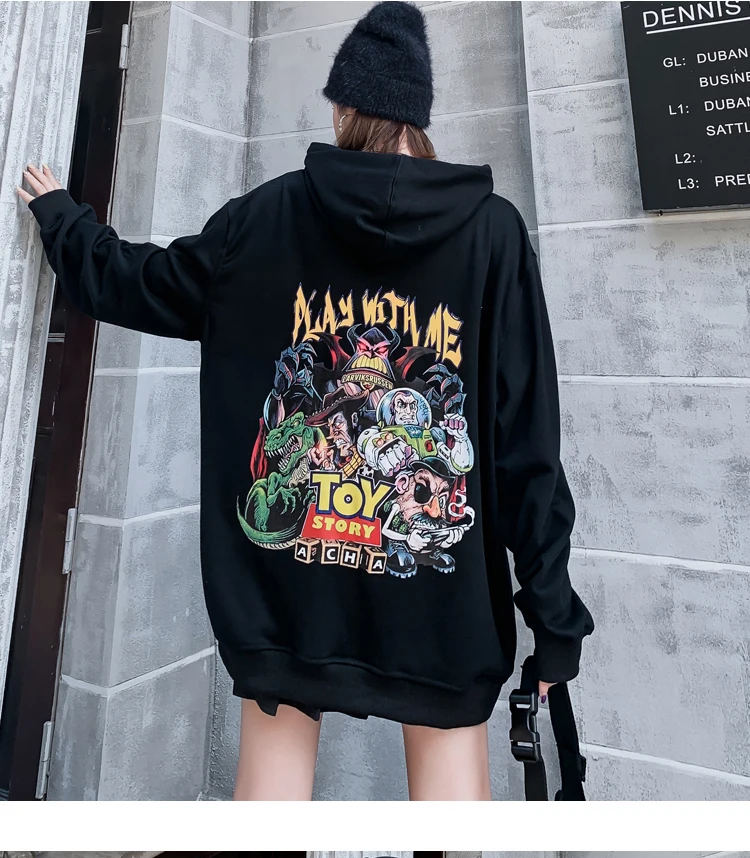 LAPPSTER мужские негабаритные уличные толстовки мужские s Demon хип хоп Harajuku толстовки с капюшоном пара модных белых толстовок INS