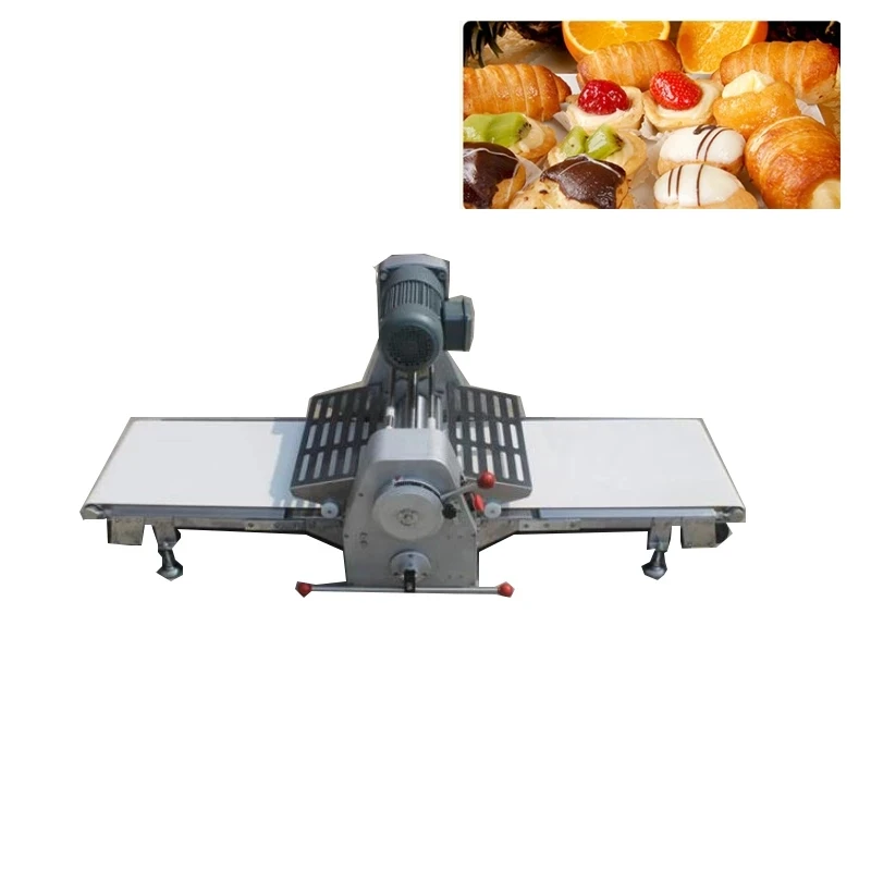 

2023 Desktop Puff Pastry Machine Commercial Stainless Steel Pizza Dough Sheeter Forming Machine For Sale