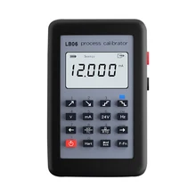 Nova fonte de gerador de sinal atual do calibrador do processo de lb06 hart modbus 4 2020ma/0 10 10v