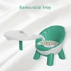 Portable Baby Dinning Chair Toddler Non-slip Chair  Baby Feeding Chair with Cushion and Tray Kids Chair for 0~4 Years Old ► Photo 3/6