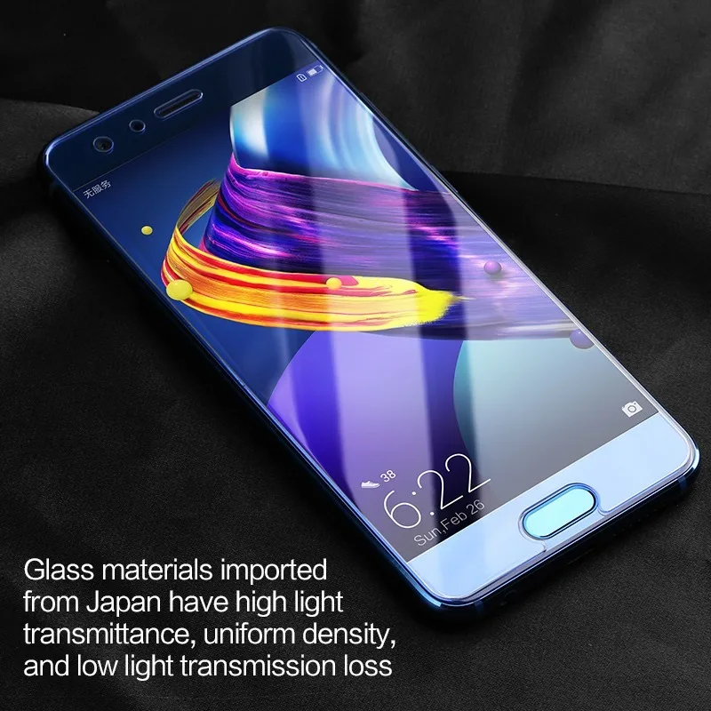 Защитное стекло Full Honor 9 Lite для Huawei Honor 9 8 10 20 Light 8lite 9lite 10Lite 20lite защита для экрана закаленное