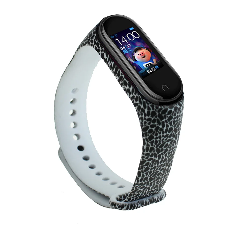 Mi Band 3 4 ремешок браслет красочный силиконовый браслет mi band 4 ремешок умный ремешок для Xiaomi mi 3 4 ремешок