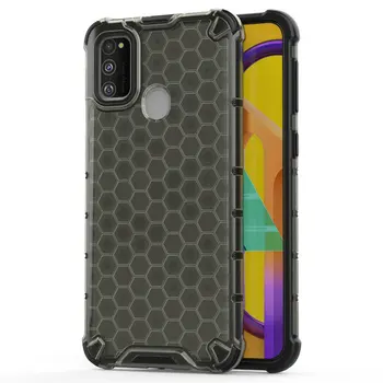 

50pcs/lot Shockproof Cover For Samsung Galaxy M30S M30 PC + TPU Hybrid Honeycomb Series Case For Samsung Galaxy S10 Plus