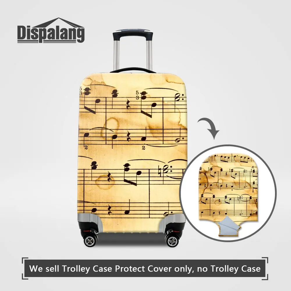 Luggage Cover09 Прямая поставка, Эластичный чехол для костюма, чехол для 18-32 дюймов, чехол из плотного спандекса, чехлы для багажа для женщин и мужчин, аксессуары для путешествий - Цвет: Luggage Cover09