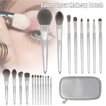 

8/12 Pcs Makeup Brush Set Eye Shadow Eyebrow Portable Soft Beauty Tools for Women LDO99