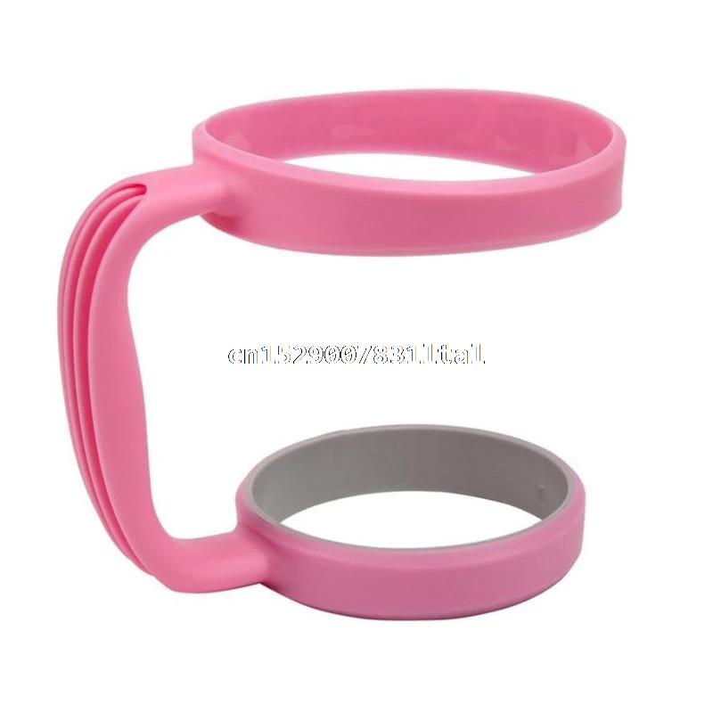 25pcs 8color New Hot Cups Holder Plastic Cup two ring handle 30oz umbler Handle Fit for Cup Mugs 30oz two ring handle
