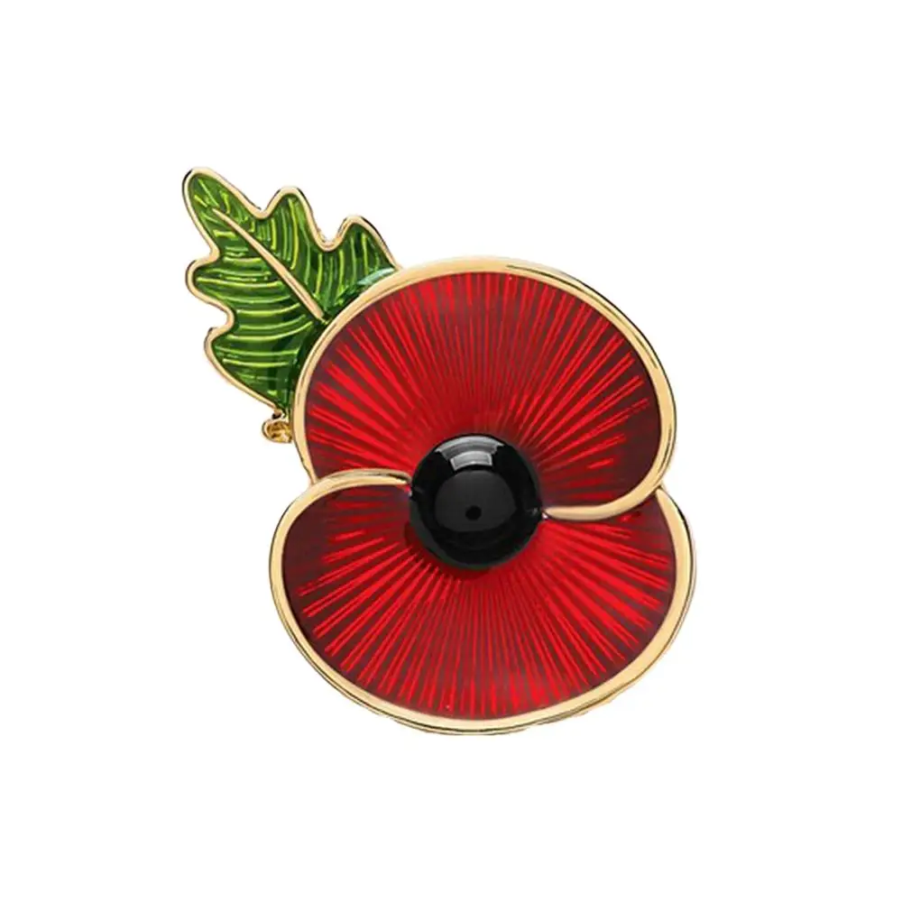 Королевский британский легион Ридж Poppy лацкан булавка куртка одежда отворот