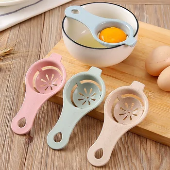 

2pcs Plastic Egg Separator White Yolk Sifting Home Kitchen Chef Dining Cooking Gadget For Household Kitchen Egg Tools