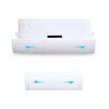Windproof Telescopic Baffle Air Conditioning Windshield Anti-Direct Blow Air Hood E2S