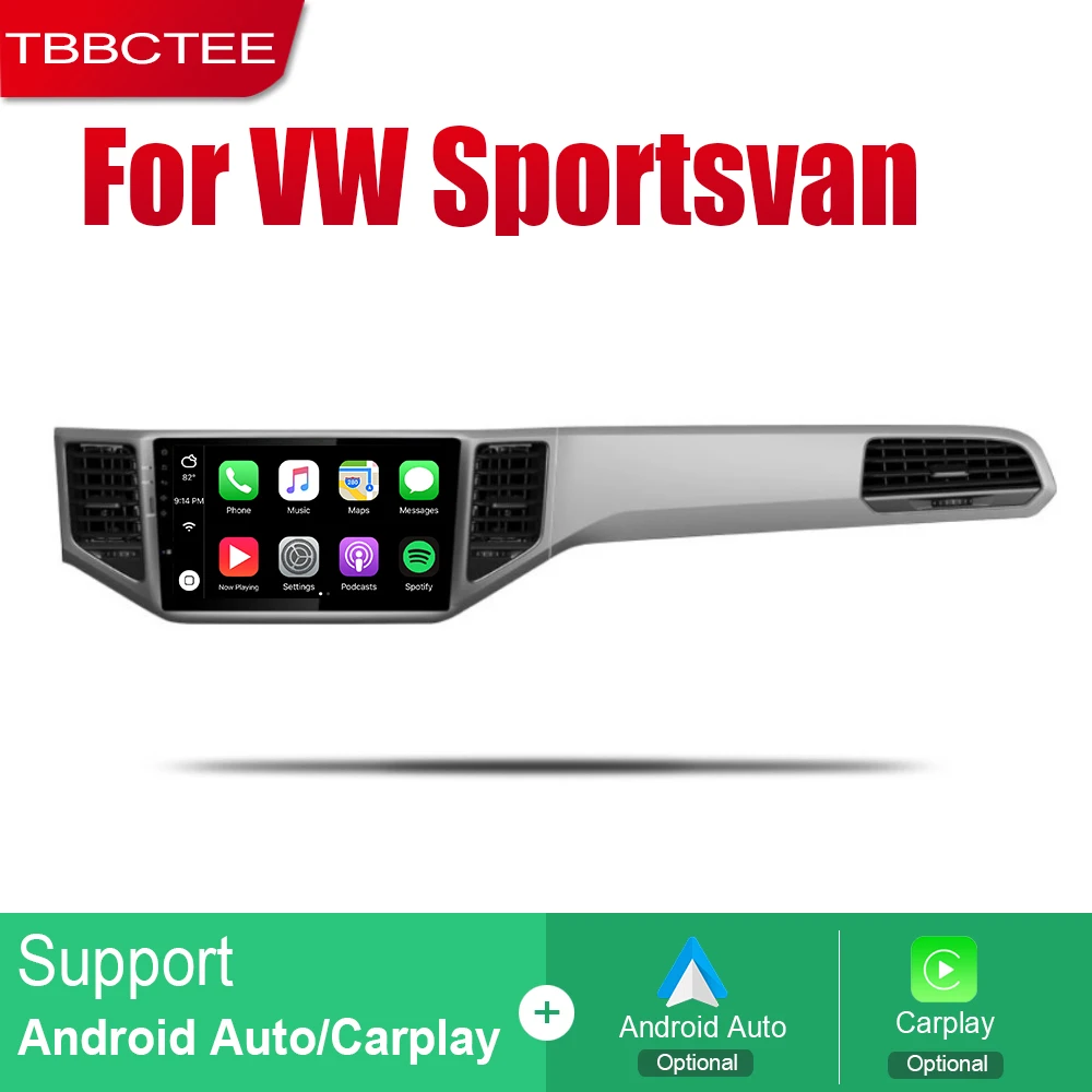 TBBCTEE Android Автомагнитола Стерео gps навигация для Volkswagen VW Sportsvan~ Bluetooth wifi 2din Автомагнитола стерео