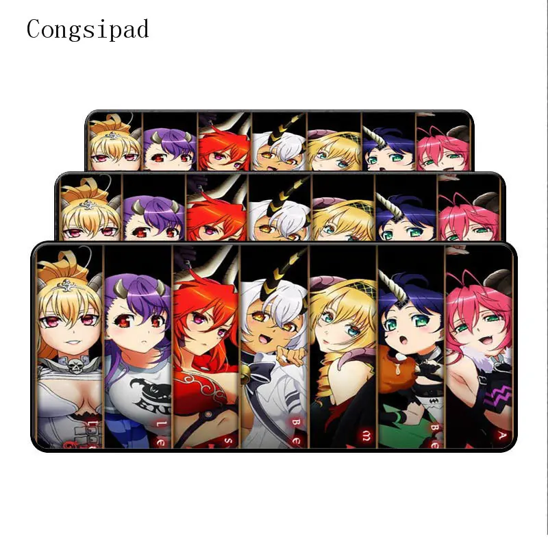  900*400*2 Japan Anime Large Locking Edge Mouse pad Gamer gaming Mousepad keyboard mat for CSGO LOL 
