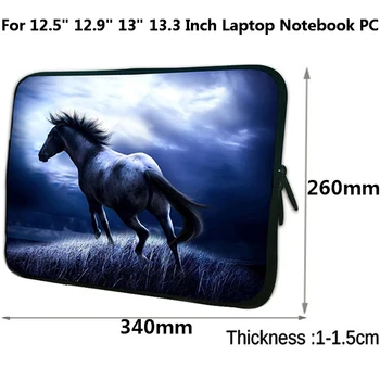 

Capa Computer Accessories Funda Neoprene 13.3 Inch Invisible Laptop Bag For Macbook Retina Pro 13 Chromebook 12.9" PC Carry Case