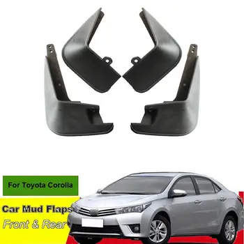 

For Toyota Corolla Car Mud Flaps Splash Guard Mudguard Mudflaps 4pcs ABS Front & Rear Fender Protector