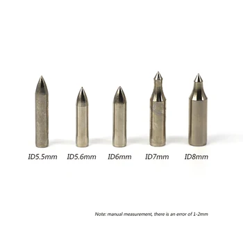 

24pcs 8mm Archery Target Point Field Tips Arrow Broadhead for Archery Hunting Shooting