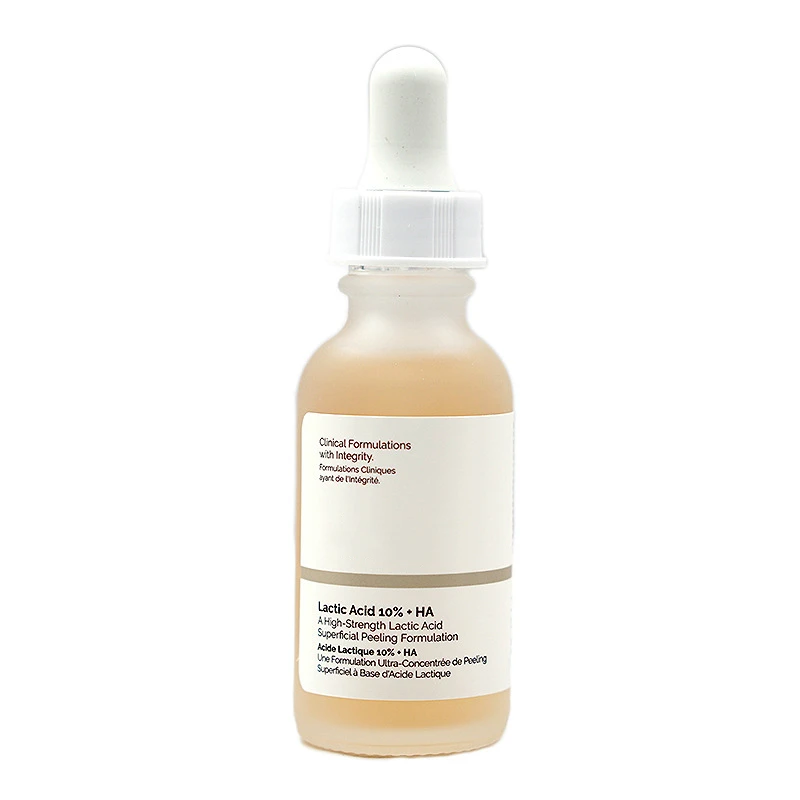 Original Latic Acid 10% + HA Face Serum Hyaluronic Acid Brightening Exfloliating Relieving Deep cleaning Hydrating Face Care