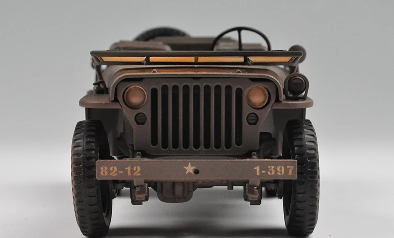 Welly 1:18 джип Уиллис сплав модель автомобиля Моделирование Украшение автомобиля коллекция Подарочная игрушка Литье под давлением модель игрушка для мальчиков