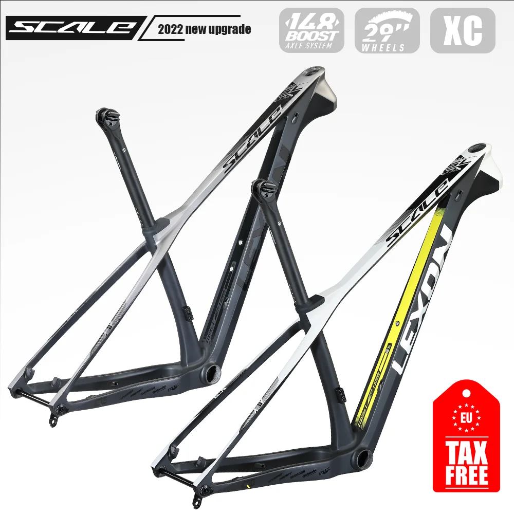 

2022 lexon Carbon MTB Frame 29er Plus148*12mm Boost Carbon Mountain Bike Frameset T1000 Susper Light Racing Bicycle Accessories