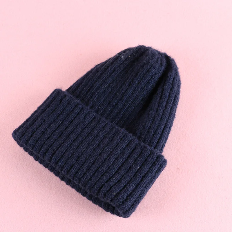 Новые осенние и зимние шапки Gorro для мужчин и женщин, Шапка-бини для студентов, пара шапок, эластичная вязаная мягкая теплая Повседневная шапка-пуловер s
