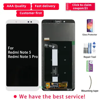 

Original LCD For Xiaomi Redmi Note 5 Pro LCD Display Touch Screen With Frame Note 5 Replacement For Xiaomi Redmi Note 5 Display