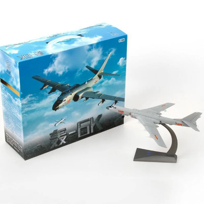 Советская Tu-16, Китай Ver Xian H-6, 1/144 масштабная модель самолета, игрушка, коллекция сувениров