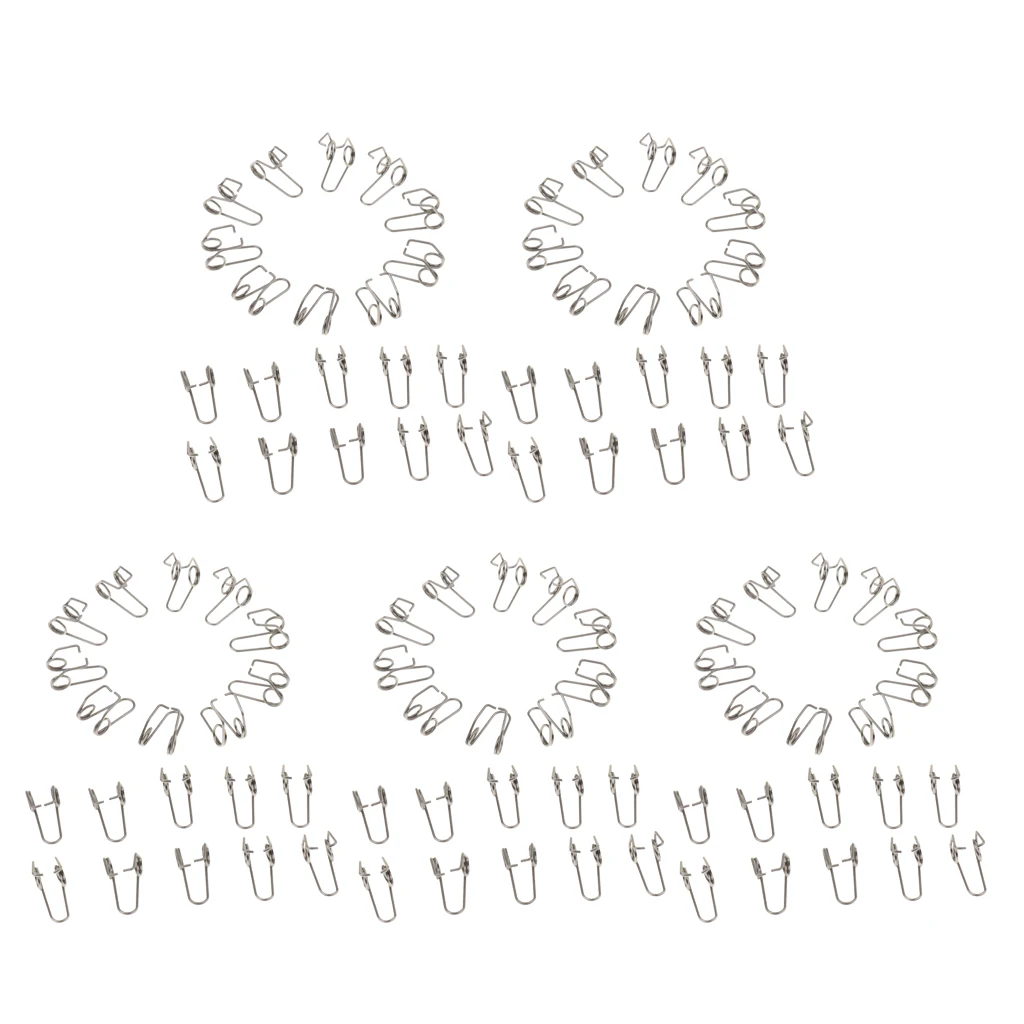 100Pcs / Set Trumpet Waterkey Spit Value Spring For Trumpet Repairing Accessories