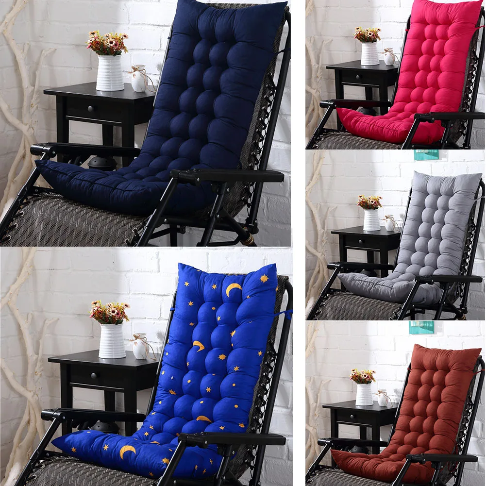 

Recliner Rocking Thickening Sofa Rattan Chair Cushion Thicken Comfortable Warm Solid Color Autumn Winter New Simple Cushions