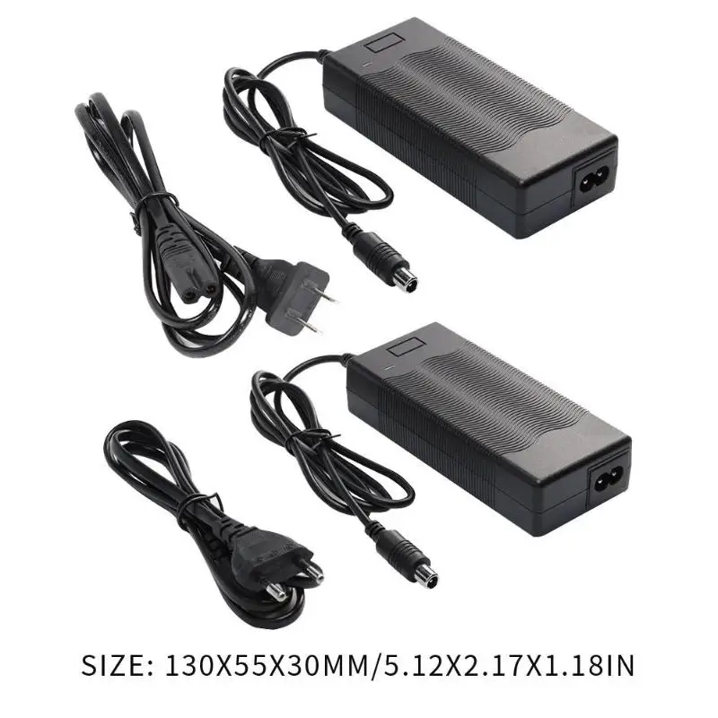 Durable Electric Scooter Charger Solid 42V 2A Power Adapter Electric Scooter Charger for KUGOO S1 S2 S3 Accessories