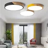 LED Ceiling Light Bedroom Ultra Thin Lamp Wooden Ceiling Lamp Remote Control Living Room Lighting Kitchen Corridor Balcony Light ► Photo 3/6