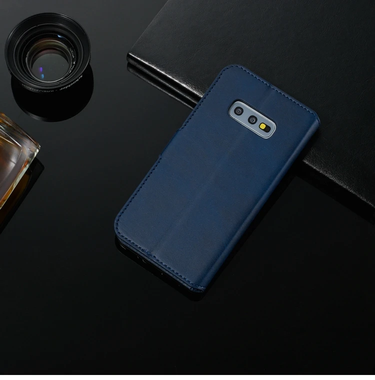 Кожаный флип-чехол для samsung Galaxy A6 A7 A8 A520 S10e S10 S9 S8 плюс S7 край J1 J5 J7 J3 J5 J7 J4 J6 плюс Чехол