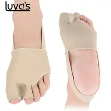 Двойной палец ноги крышка большого пальца вальгусный корректор носок для вальгусной коррекции Большой стопы коррекция с носком