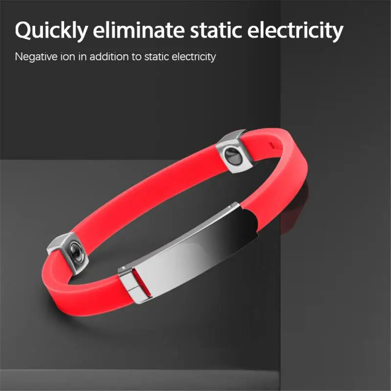 2021New Anti-static браслет Eliminator Human Body Electrostatic Releaser Wireless Static Elimination Bracelet 2
