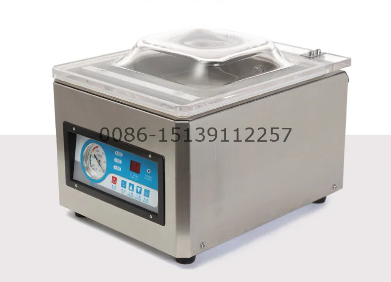 Desktop Single Chamber Vacuum Packaging Machine With Stainless Steel Body Packaging Vacuum Sealer
