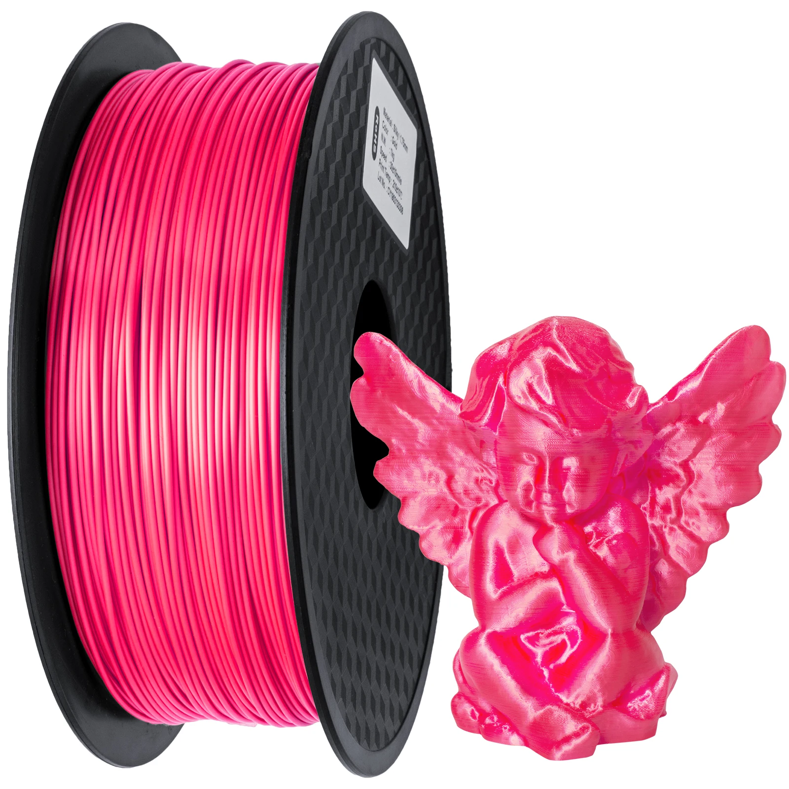 thumbnail image 1 of GEEETECH Silk PLA Filamento 3D Bobina de alambre de 1 kg y 1,75 mm Material para impresora 3D Recargas para impresión 3D Entrega rápida Envasado al vacío, 1 of 5