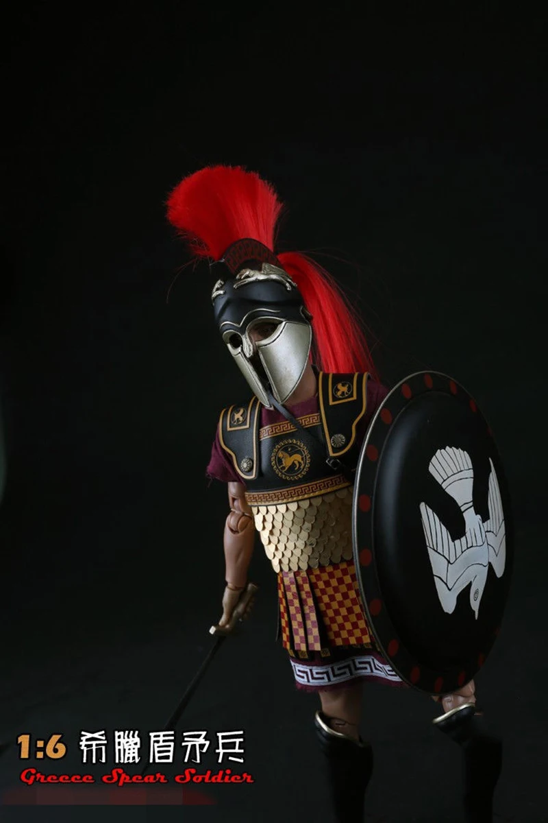 ZH008 коллекции 1:6 Greece Shield Spearmen игровая фигурка военного образца игрушки тевтонские рыцари средневековый рыцарь фигурка модель