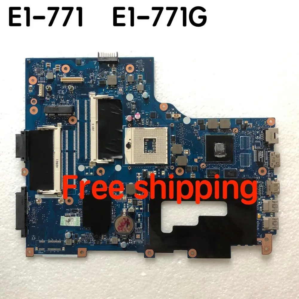 

NBMG511001 NB.MG511.001 For ACER aspire E1-771G E1-771 Laptop motherboard HM77 DDR3 Mainboard 100%tested fully work