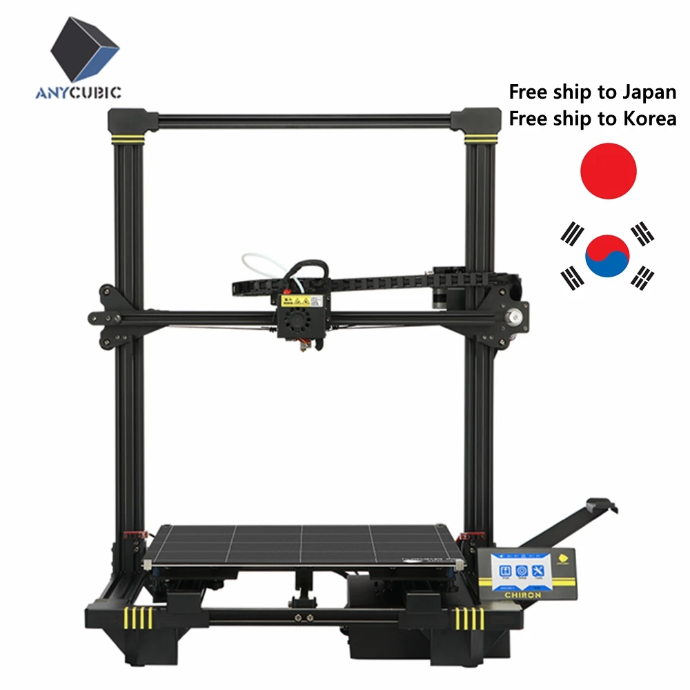 

ANYCUBIC Chiron 3d Printer Large Build Volume With Automatic Level Ultrabase Extruder Heated Bed FDM 3D Printer Kit 3d-printer