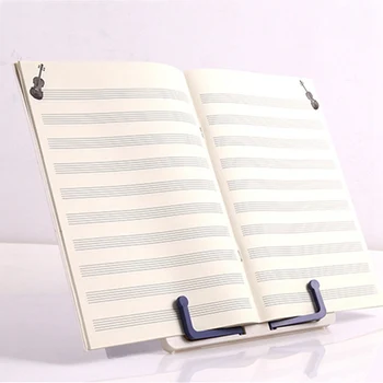 

Adjustable Holder Antirust Reading Frame Fold Bookends Desktop Office Book Stand Music Sheets Library Plastic Lightweight