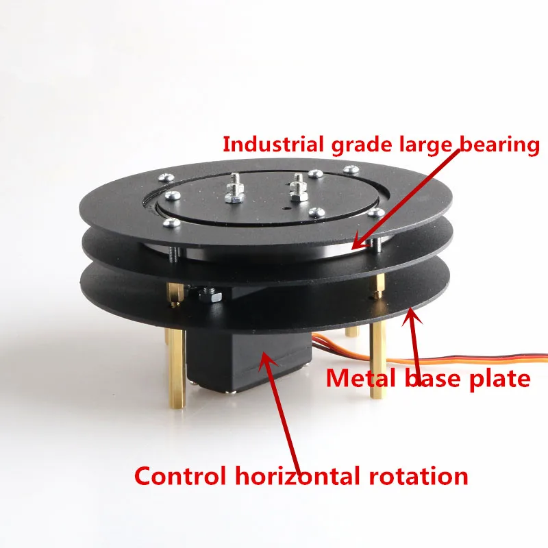 Toys Robots 360 Degree Metal Rotate Swivel Ball Bearings For Robot Arm