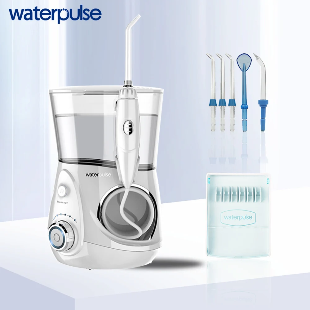 Ирригатор полости рта Waterpulse V660 Pro Электрический ирригатор для 12 напорных нитей и