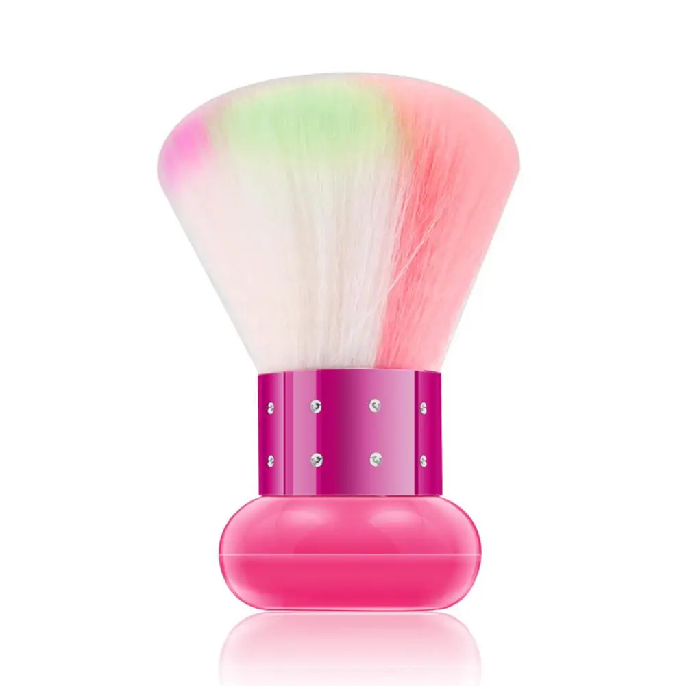 HOT!!! Soft Hair Mushroom Nail Dust Cleaning Brush Power Remover for Acrylic UV Gel |